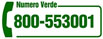 Numero Verde: 800553001